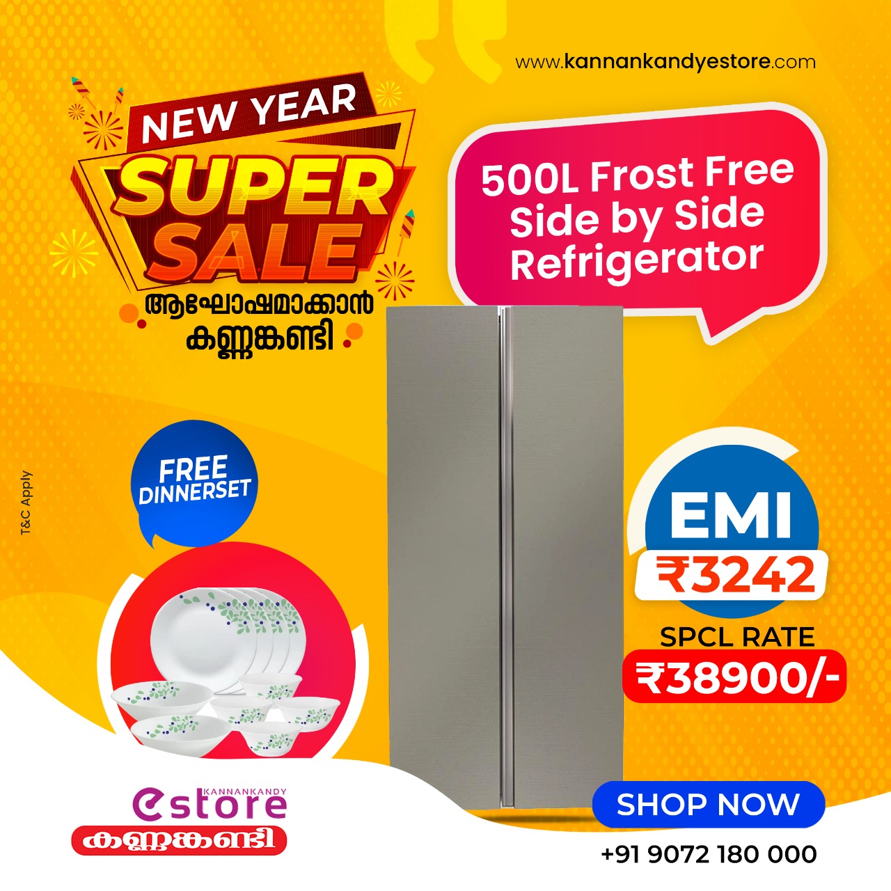 Refrigerator New Year