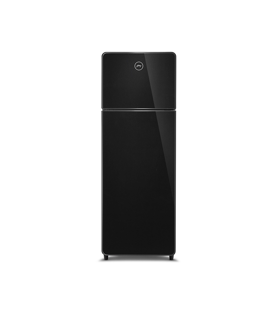 Eon Crystal - Frost Free 244L 2 Star Double-Door Refrigerator Onyx Black (SD03869)