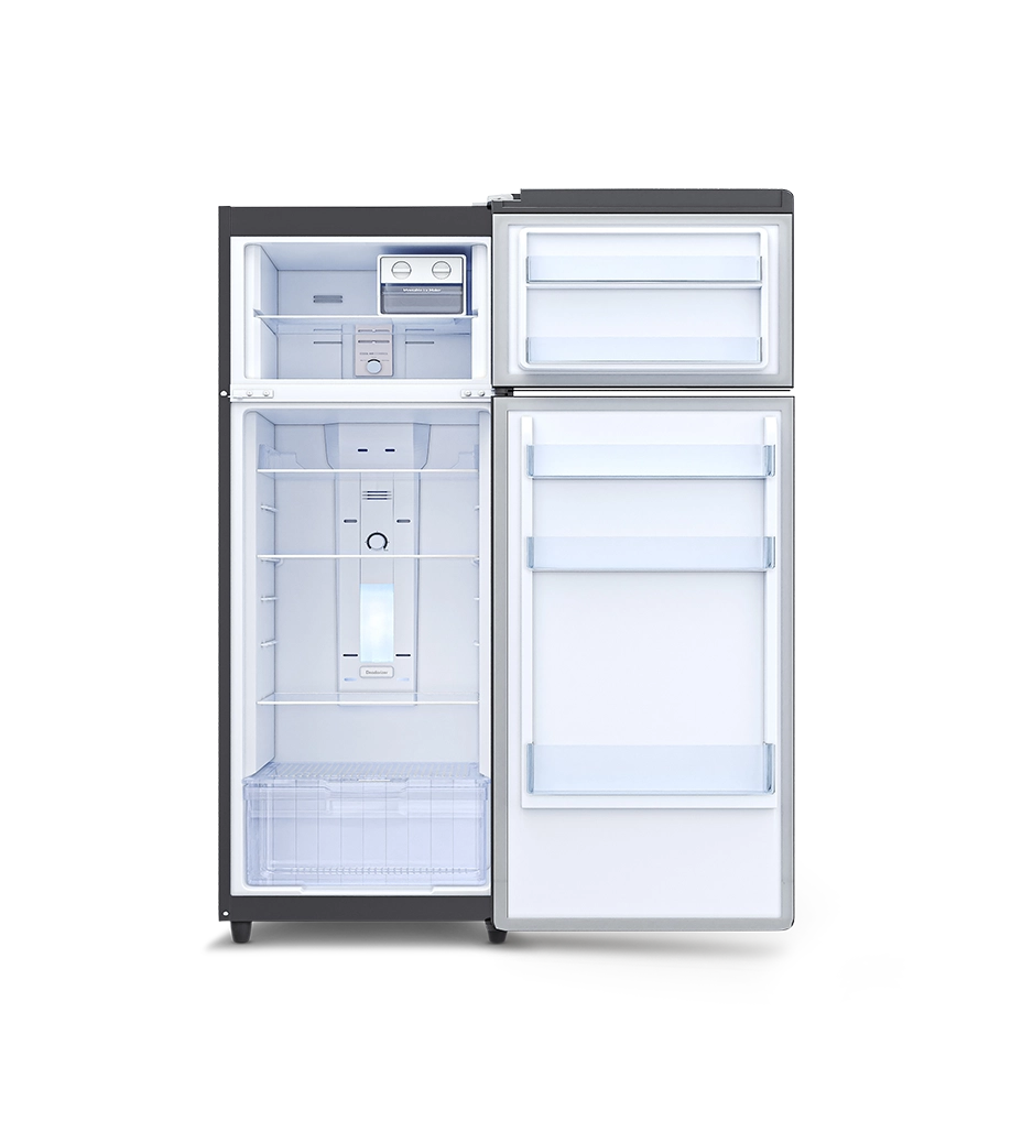 Eon Crystal - Frost Free 244L 2 Star Double-Door Refrigerator Onyx Black (SD03869)