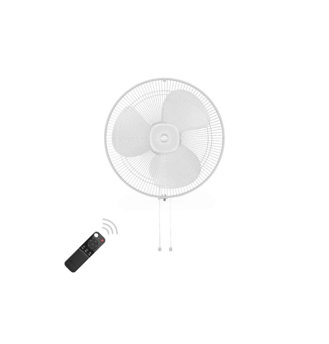atomberg Renesa 400mm Wall Fan | Silent BLDC Fan | Remote with Timer &amp; Sleep Control (Snow White)