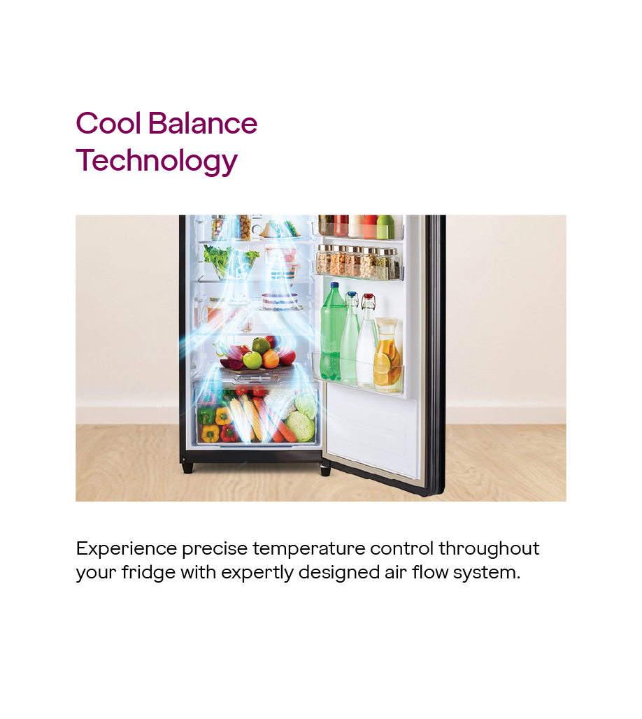 Eon Crystal - Frost Free 244L 2 Star Double-Door Refrigerator Onyx Black (SD03869)