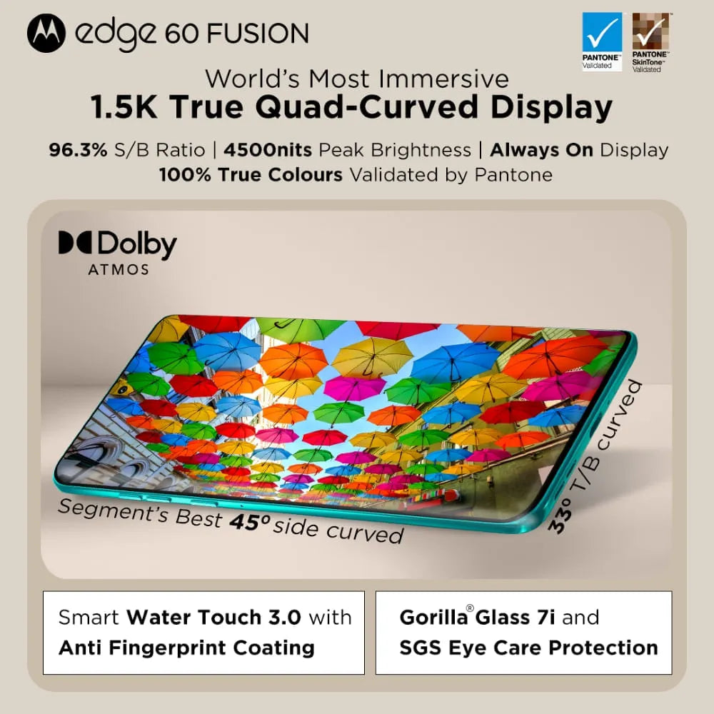 Motorola Edge 60 Fusion (12 GB RAM,256 GB Storage)