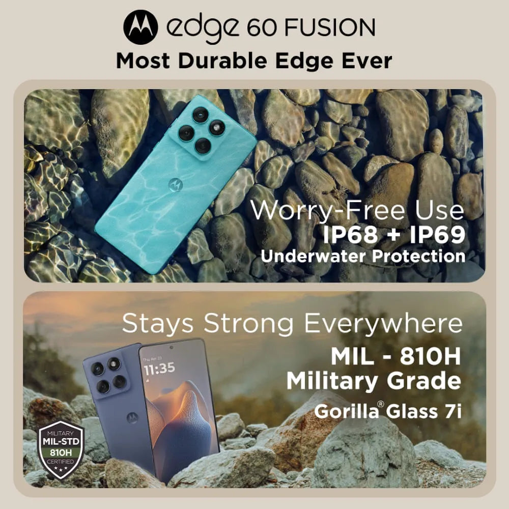 Motorola Edge 60 Fusion (12 GB RAM,256 GB Storage)
