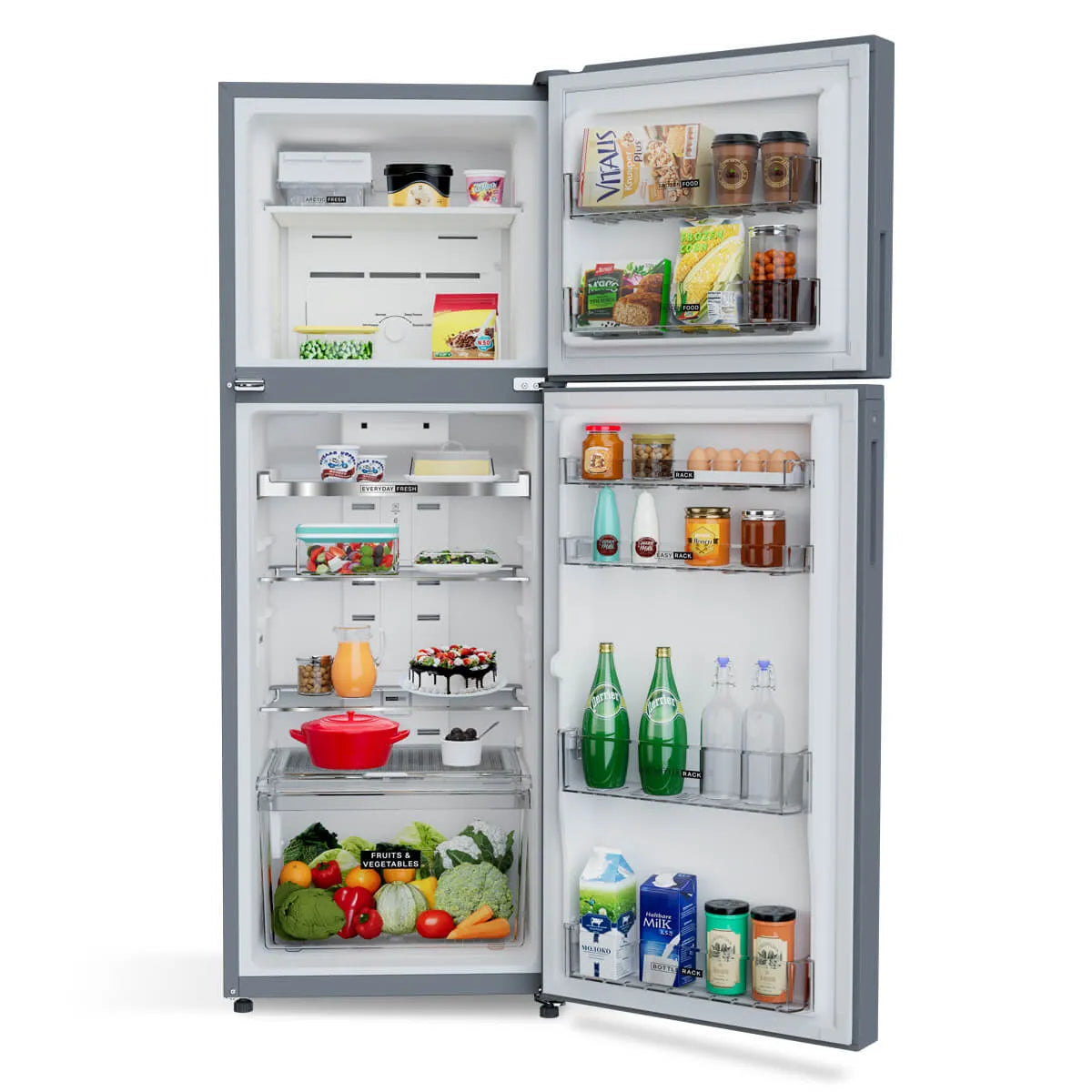 Intellifresh 308L 2 Star Frost Free Double-Door Refrigerator