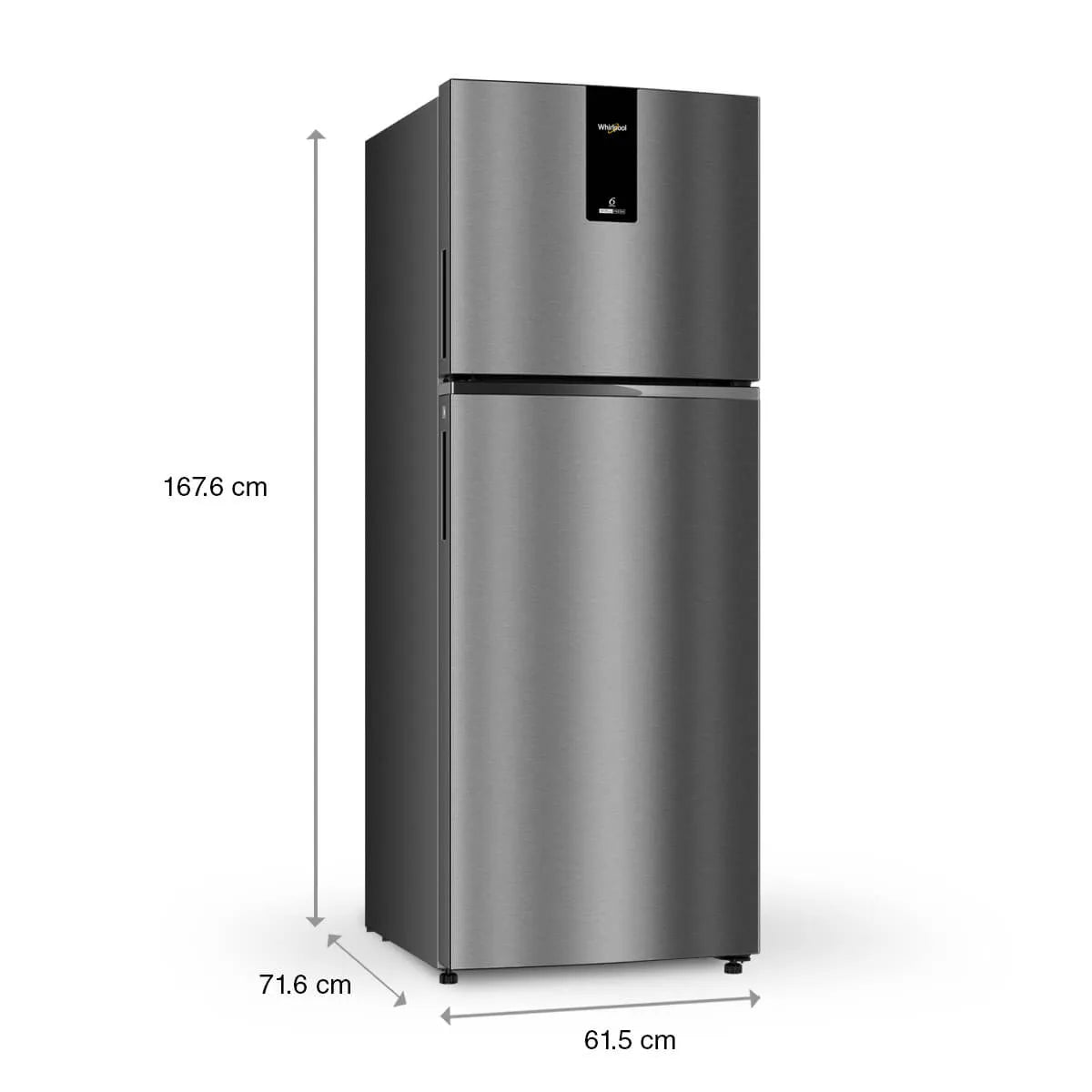 Intellifresh 308L 2 Star Frost Free Double-Door Refrigerator