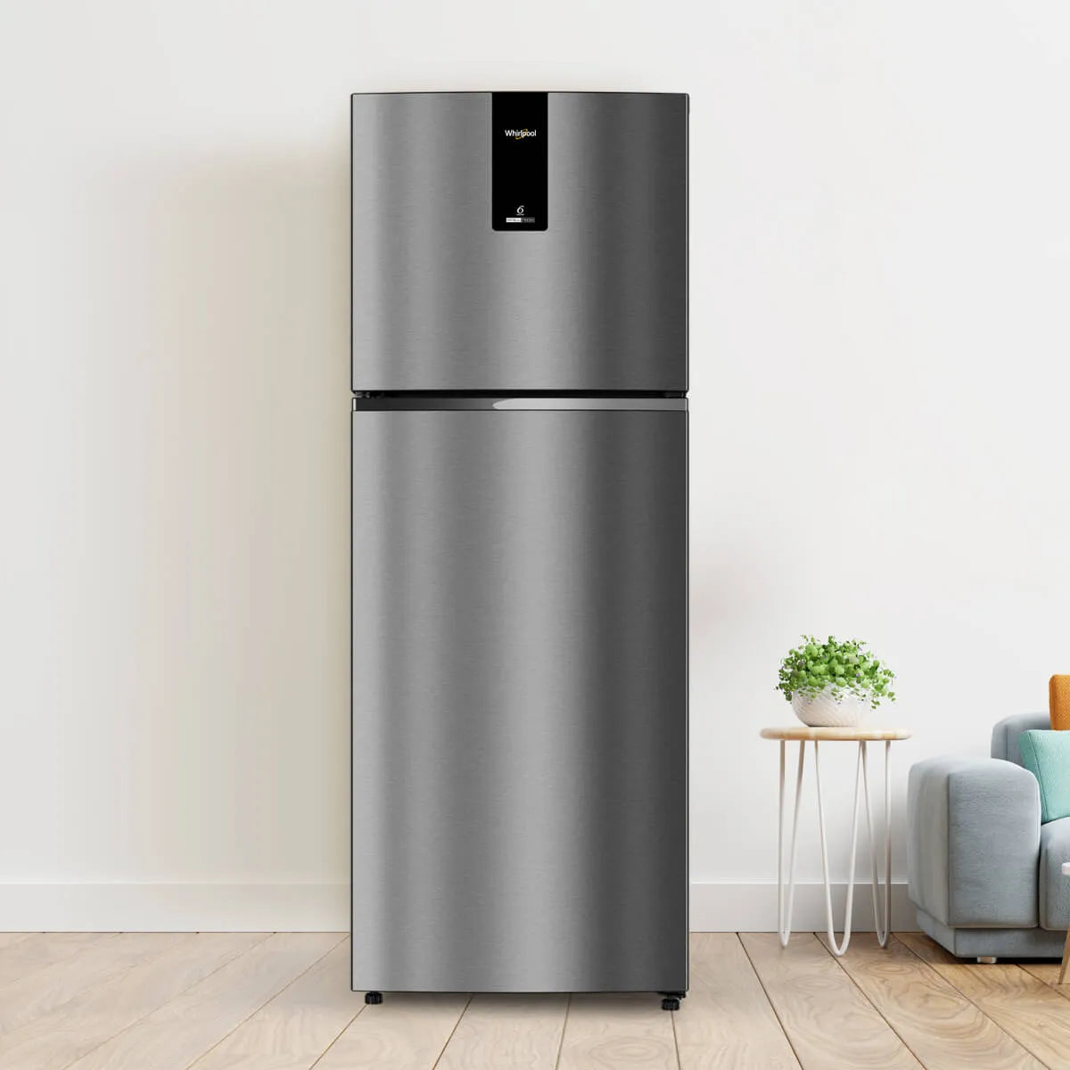 Intellifresh 308L 2 Star Frost Free Double-Door Refrigerator