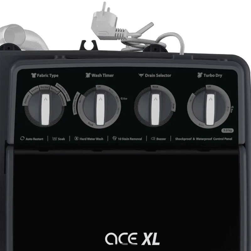 Whirlpool Ace XL 9kg 5 Star Semi Automatic Washing Machine