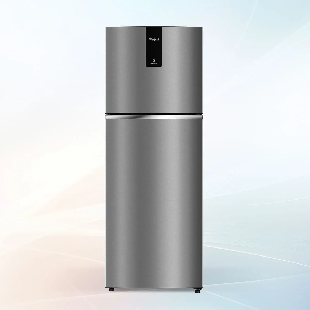 Intellifresh 235L 3 Star Frost Free Double-Door Refrigerator - Athena Steel (22335)
