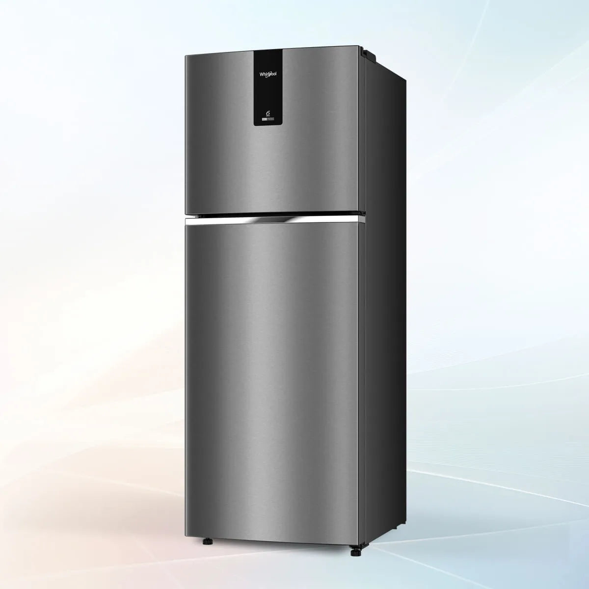 Intellifresh 235L 3 Star Frost Free Double-Door Refrigerator - Athena Steel (22335)
