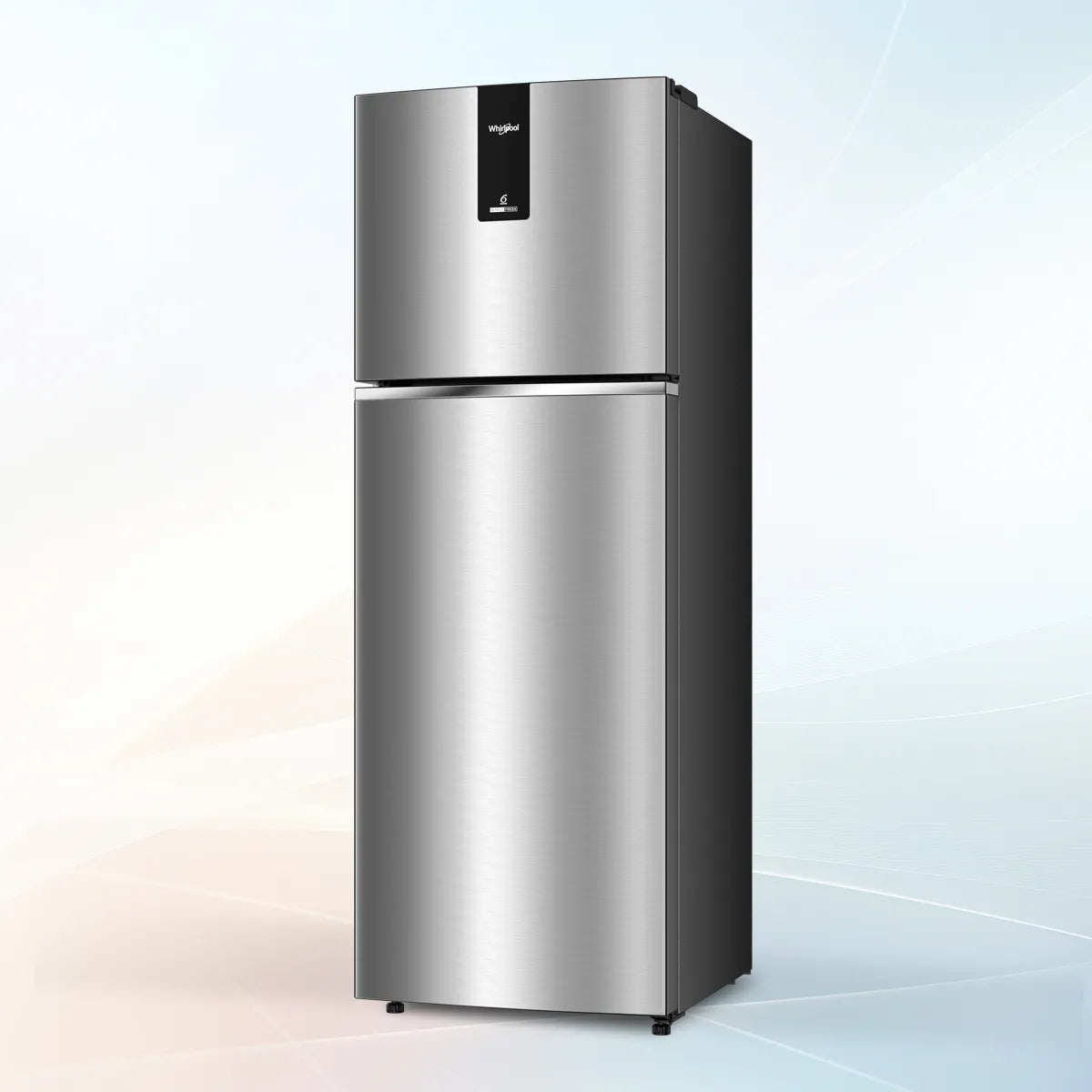 Intellifresh 308L 2 Star Frost Free Double-Door Refrigerator - Titan Steel (22407)