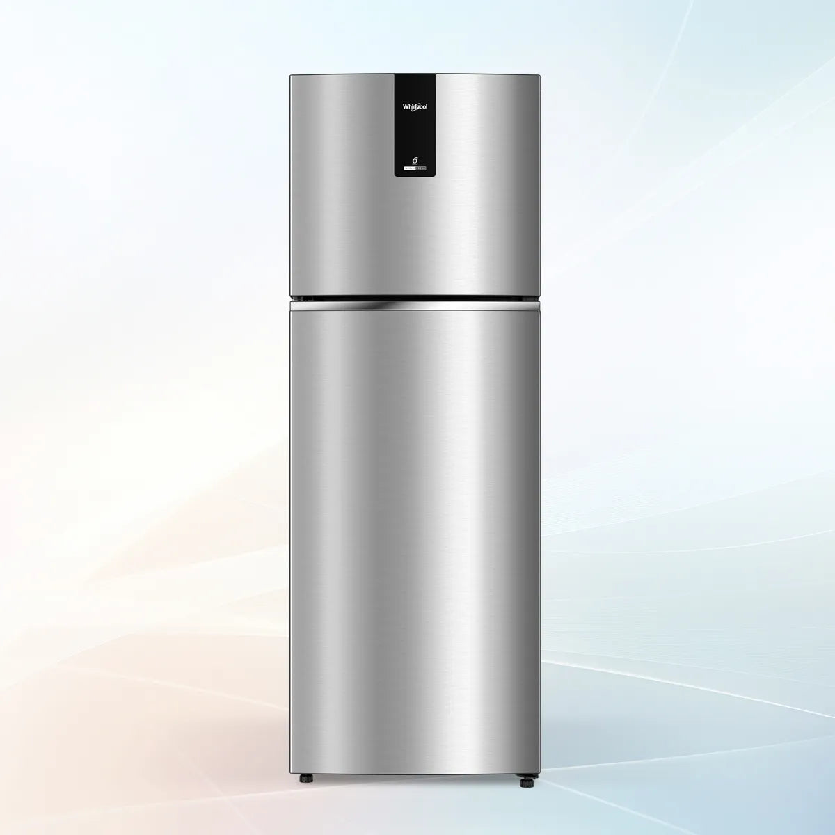 Intellifresh 308L 2 Star Frost Free Double-Door Refrigerator - Titan Steel (22407)