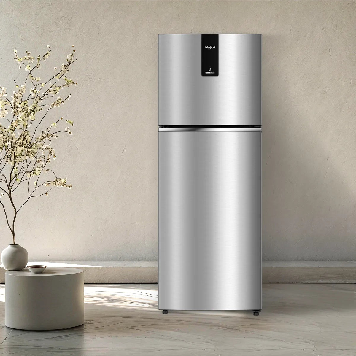 Intellifresh 259L 2 Star Inverter Frost Free Double-Door Refrigerator - Titan Steel-Y (22377)