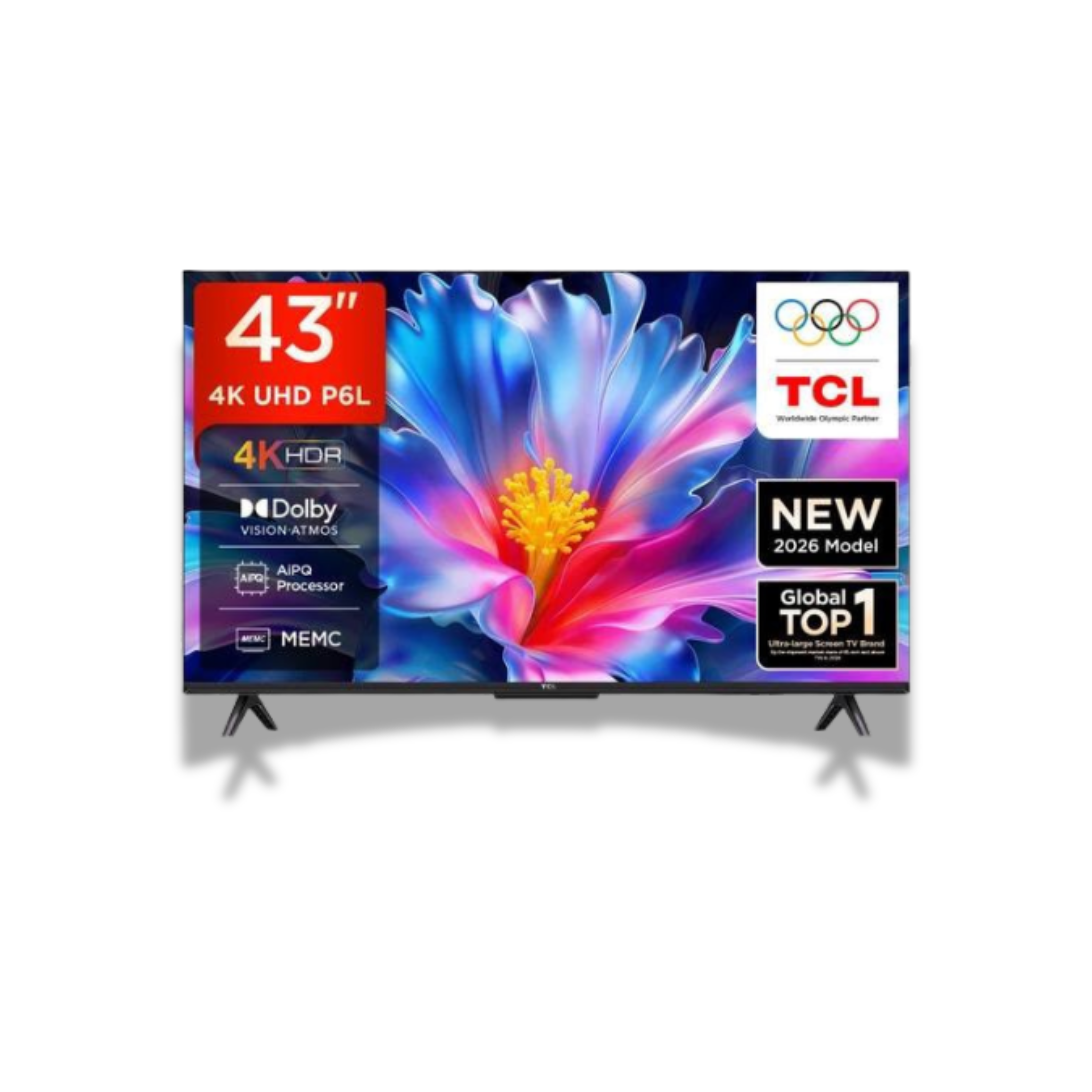TCL 43P6L 109.22 cm (43 inch) Ultra HD Google TV