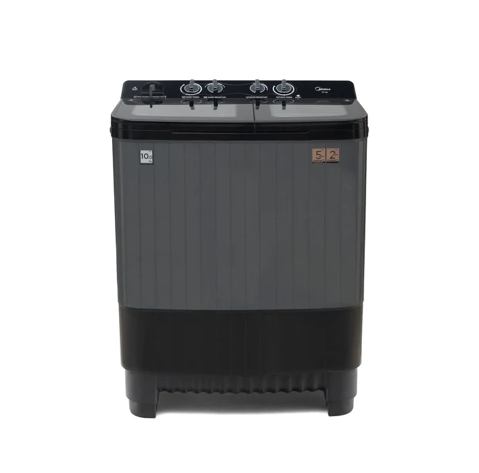 Midea Twin Tub 10 Kg  Semi Automatic Washing Machine  (MWMSA100GDX)