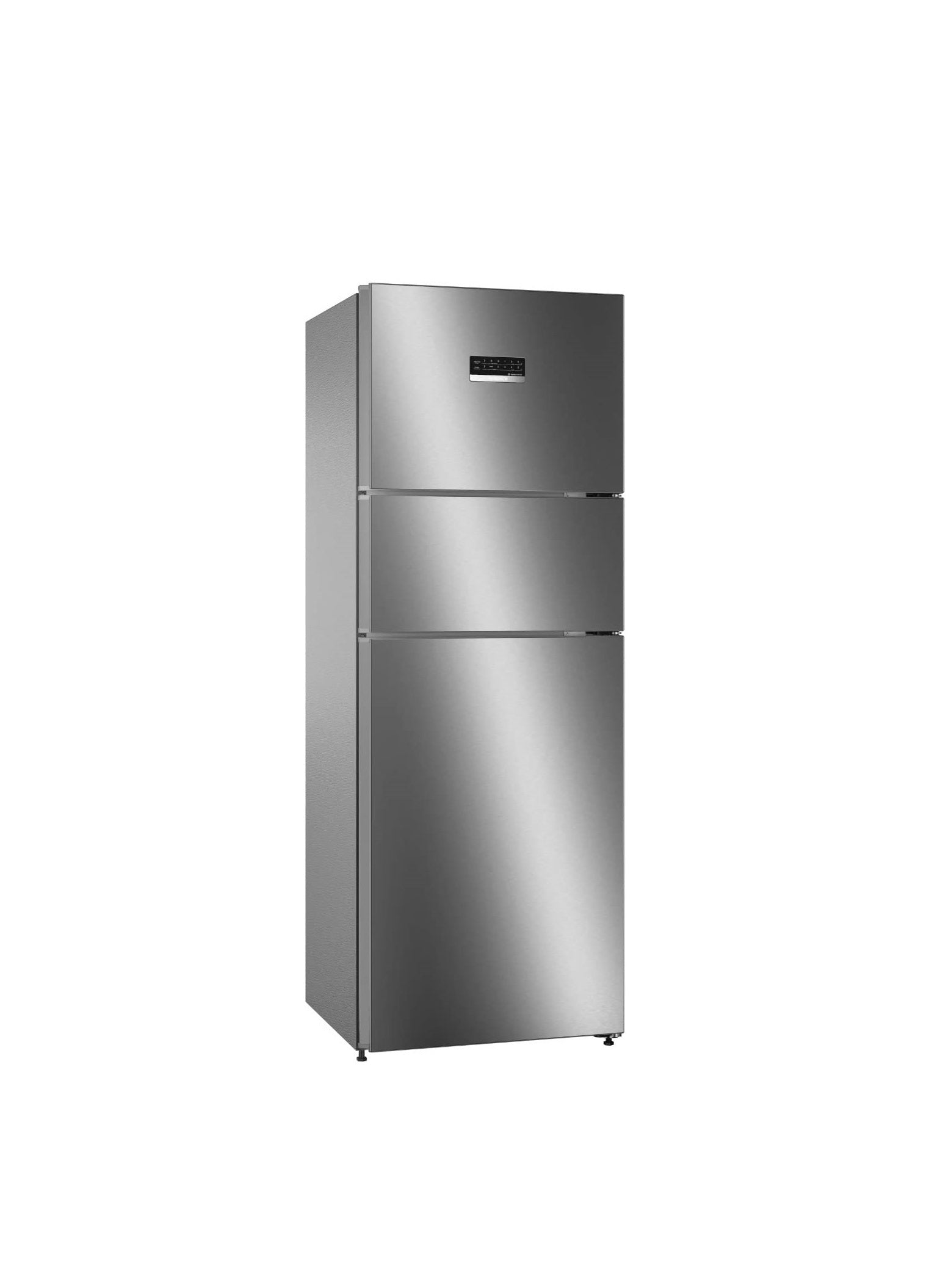 Bosch MaxFlex Convert 364L Inverter Frost Free Triple Door Refrigerator (CMC36K05NI, Black Steel)