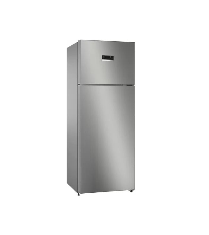BOSCH  334 Litres 2 Star Frost Free Double Door Refrigerator(CTC35S02NI, Shiney Silver))