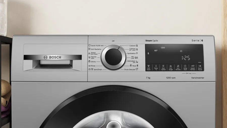 Series 4 washing machine, front loader 7 kg 1200 rpm