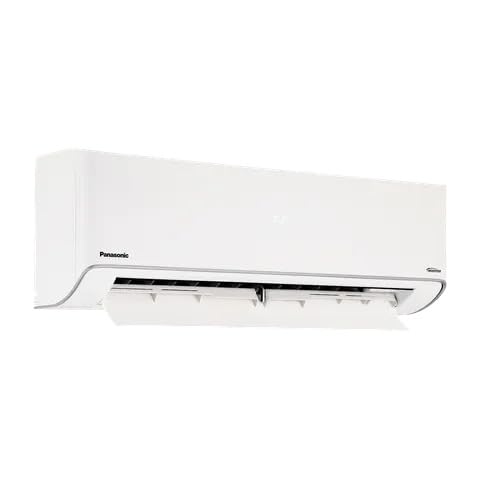 Panasonic EU 7 in 1 Convertible 1.5 Ton 3Star Inverter Split,(100% Copper Condenser, CS/CU-EU18BKY3XF),55°Tested,Ag clean Filter,4Way Swing, Eco tough Outdoor Crystal Clean Technology &amp; Shield Blue+
