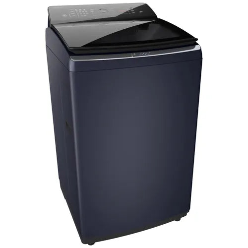 Bosch 8 KG Fully Automatic Top Load Washing Machine | PowerWave Wash System | Stain Removal | Reload Function | 680RPM Spin Speed (WOE802B7IN, Black)