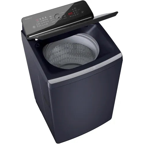 Bosch 8 KG Fully Automatic Top Load Washing Machine | PowerWave Wash System | Stain Removal | Reload Function | 680RPM Spin Speed (WOE802B7IN, Black)