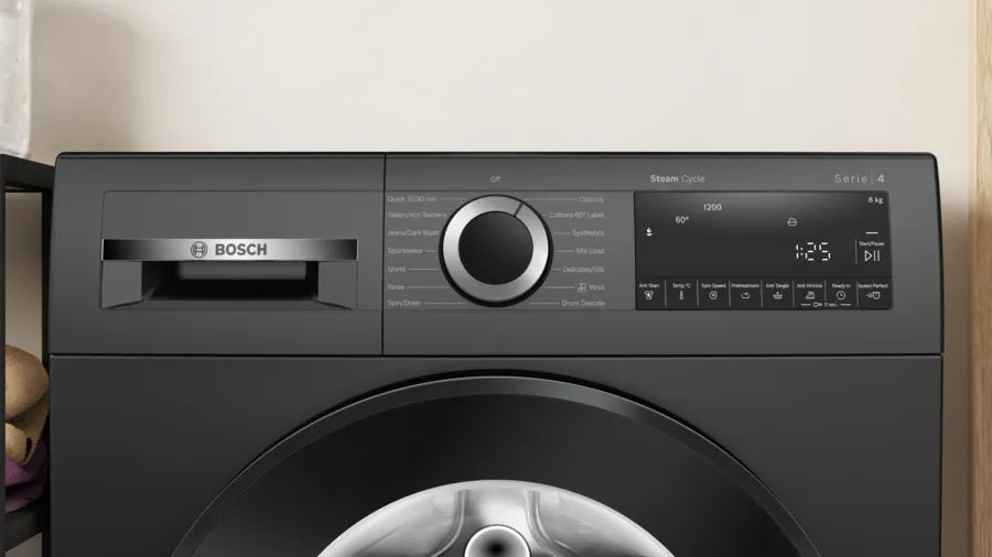 Series 4 washing machine, front loader 8 kg 1200 rpm