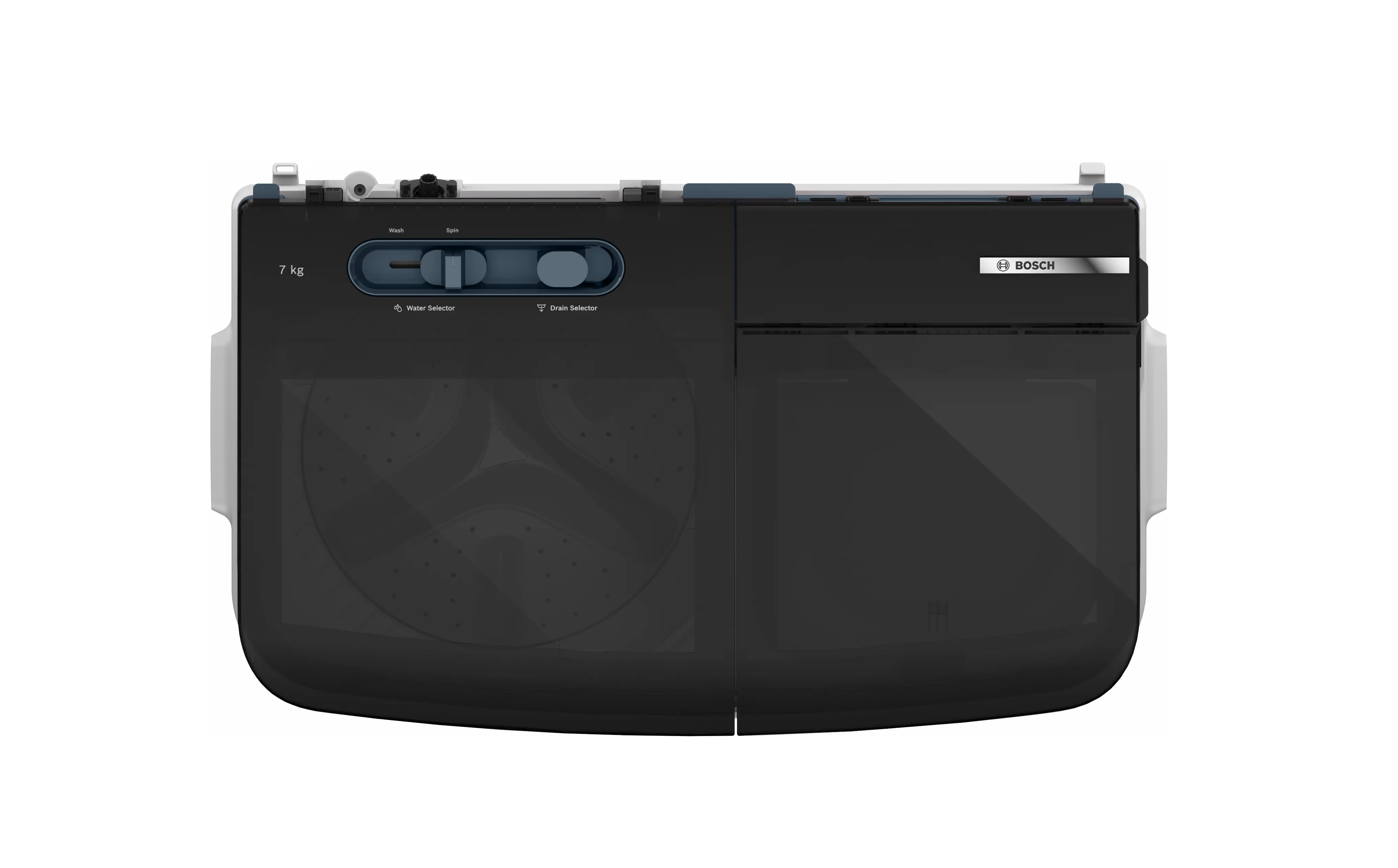 BOSCH Series 4 Semi-automatic Toploader 7 kg 1360 rpm (WJP702P0IN)