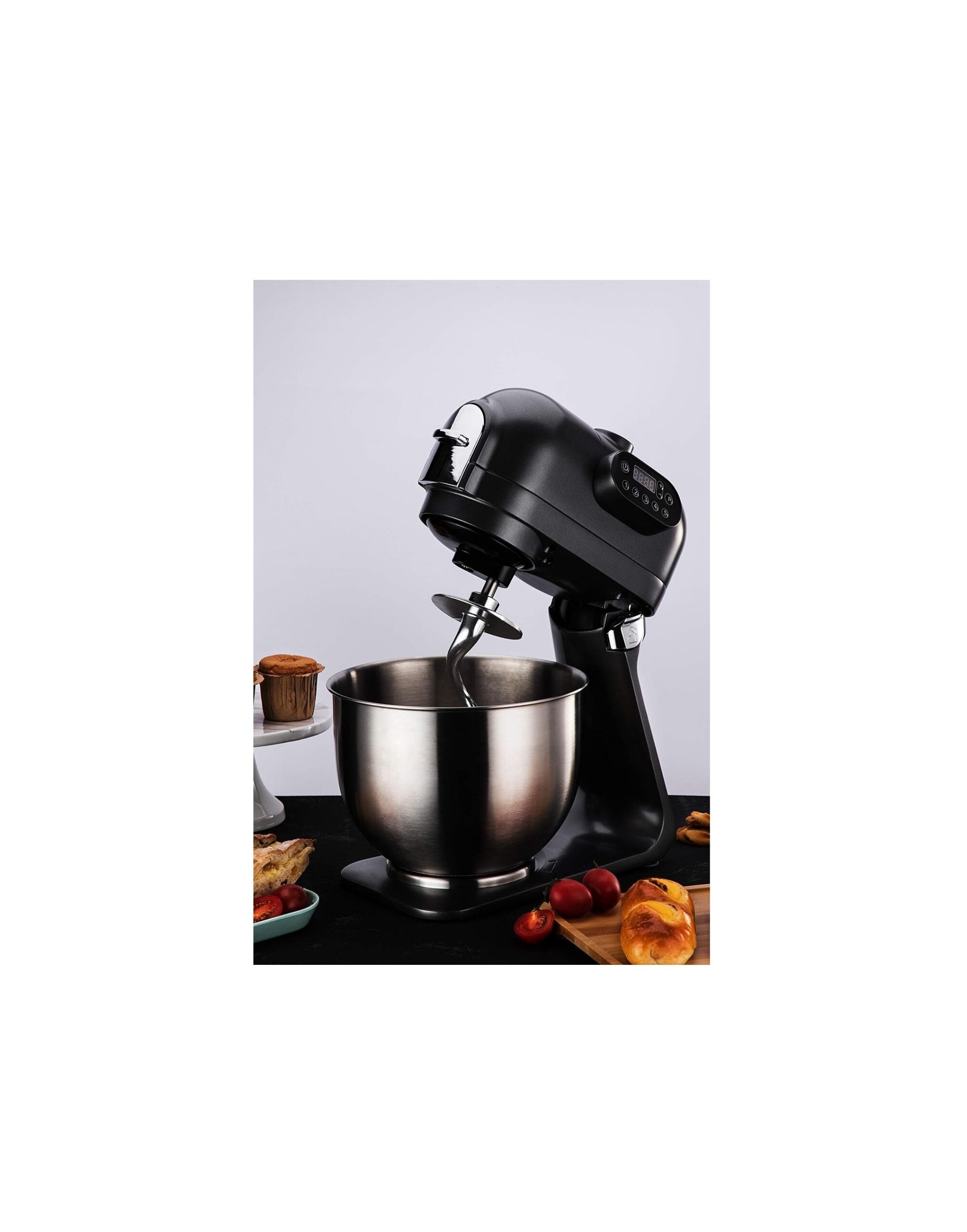 Hafele Klara - The Kitchen Machine Multifunctional Blender with 5.5L Mixing Bowl, 3 Mixing Attachments, 1.2 Litre Blender, Vegetable Slicer (3 Attachments), Optional Meat Mincer Attachment - 1000 Watt