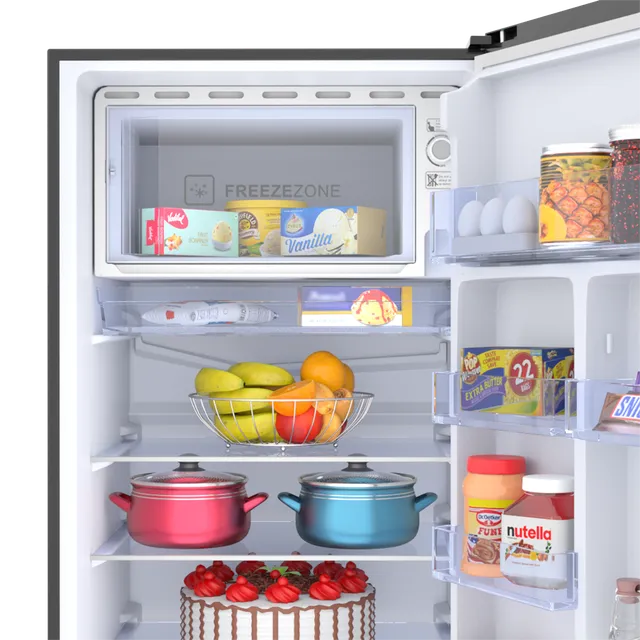 Haier 190 Litres 3 Star Direct Cool Single Door Refrigerator with Diamond Edge Freezing Technology (HRD-2103CBS-P, Brushline Silver)