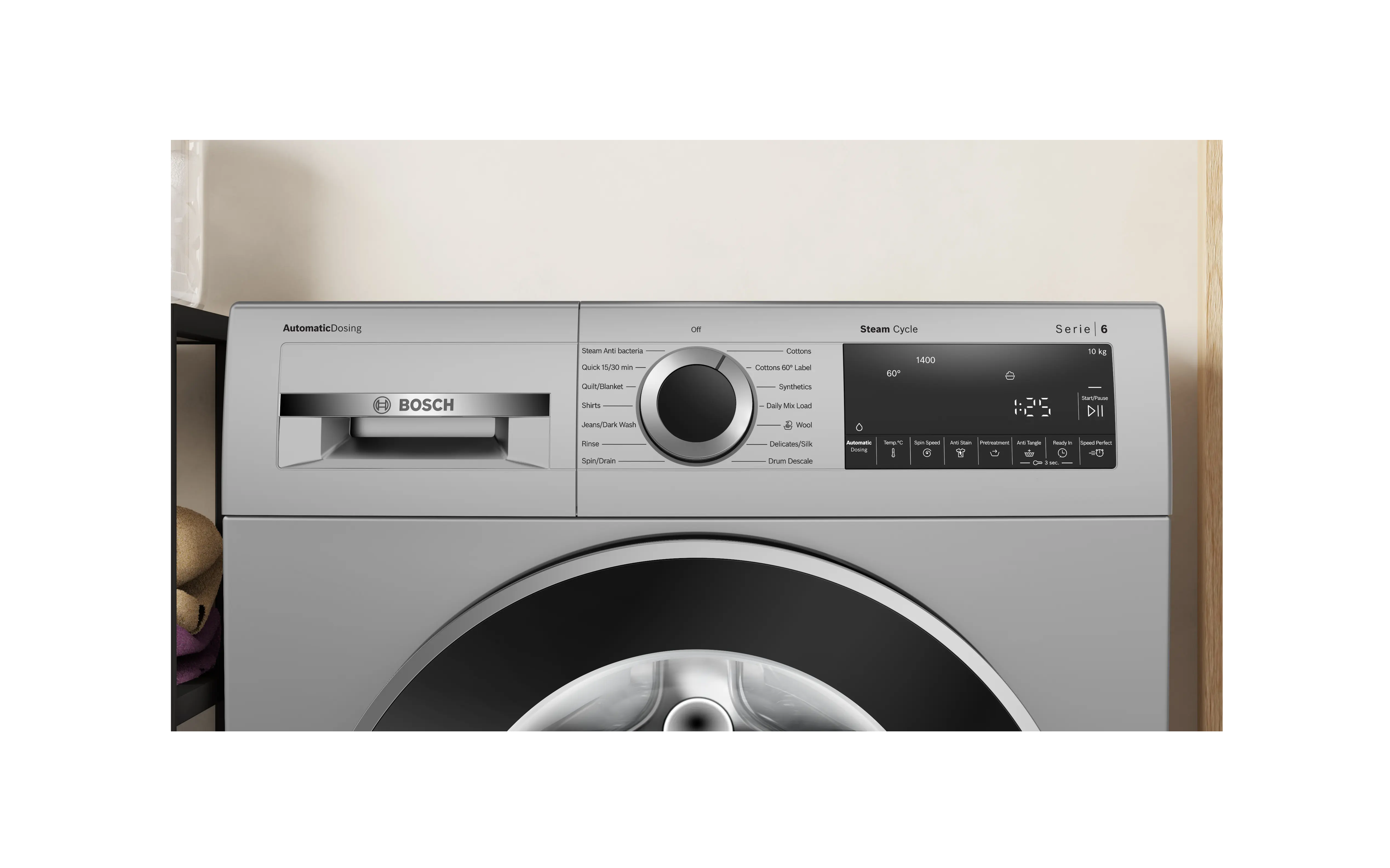 BOSCH Series 6 washing machine (WGA254ISIN front loader 10 kg)