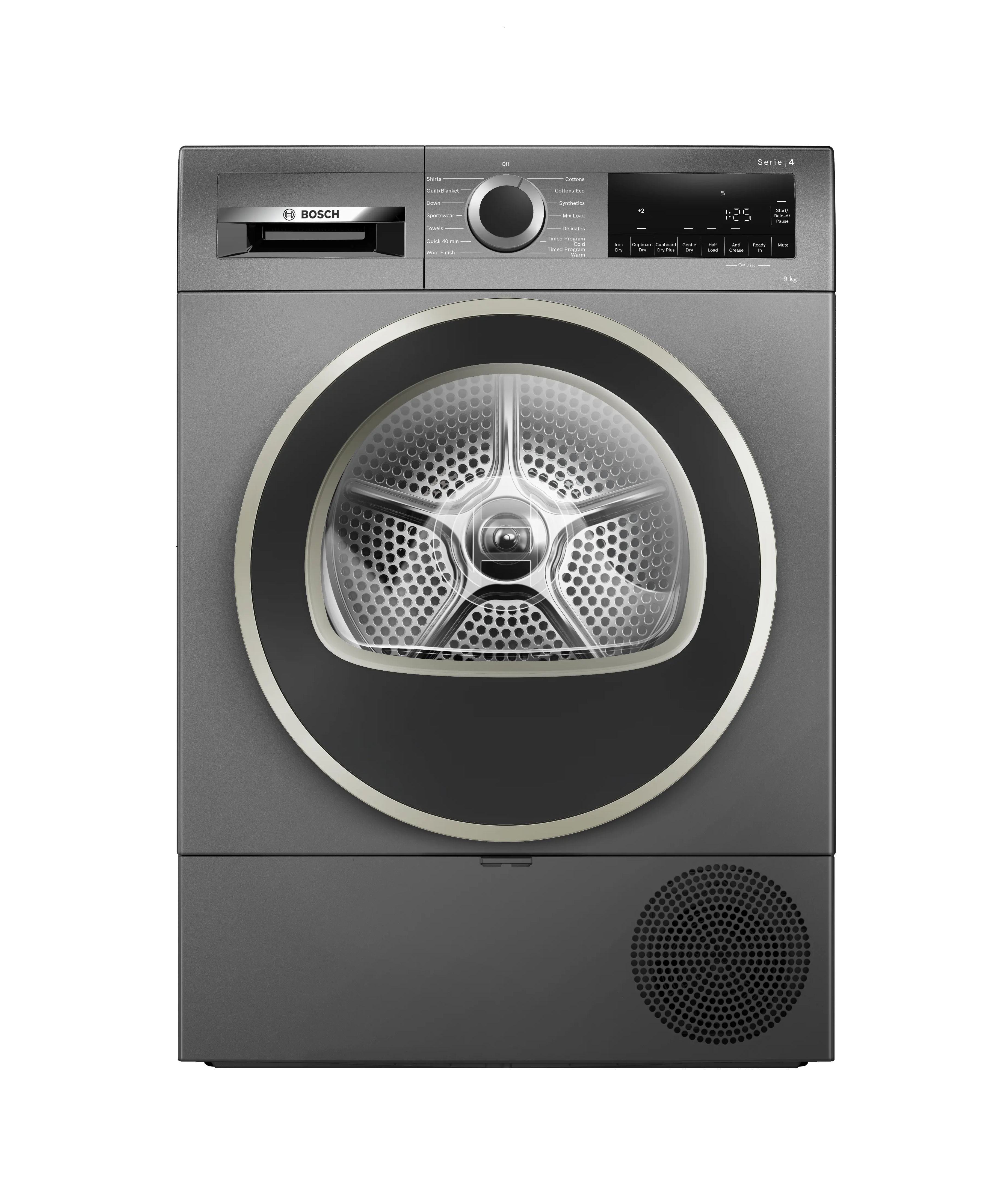 Series 4 heat pump tumble dryer 9 kg (WQG2420RIN)