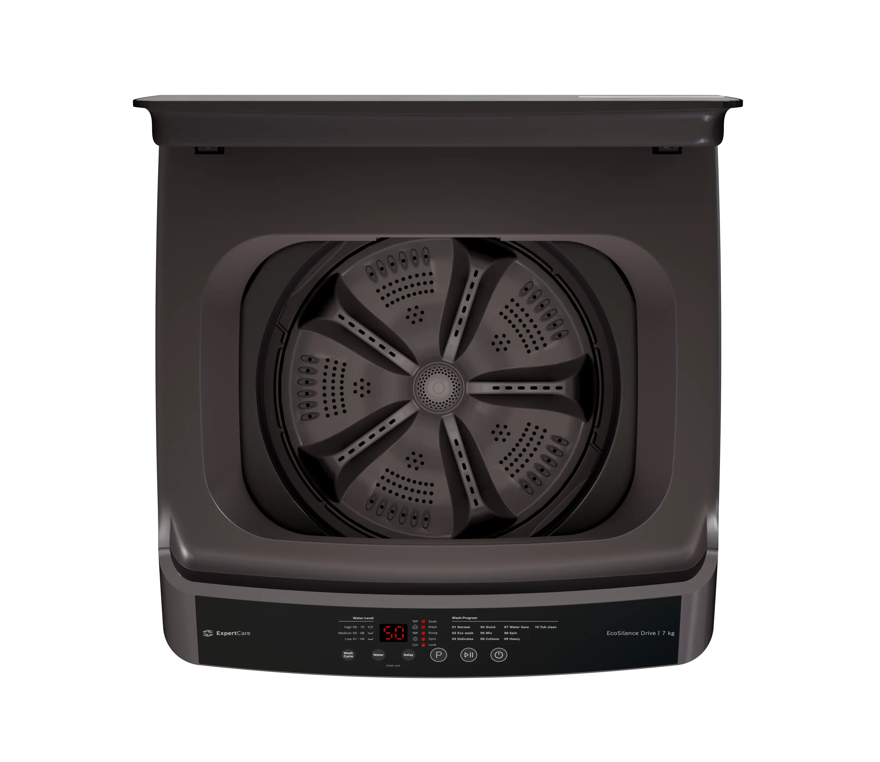 BOSCH Series 2 washing machine, top loader 7 Kg, 700 rpm (WOE70AG0IN)