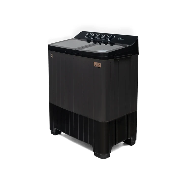 Midea Twin Tub 12 Kg  Semi Automatic Washing Machine  (MWMSA120GDX)