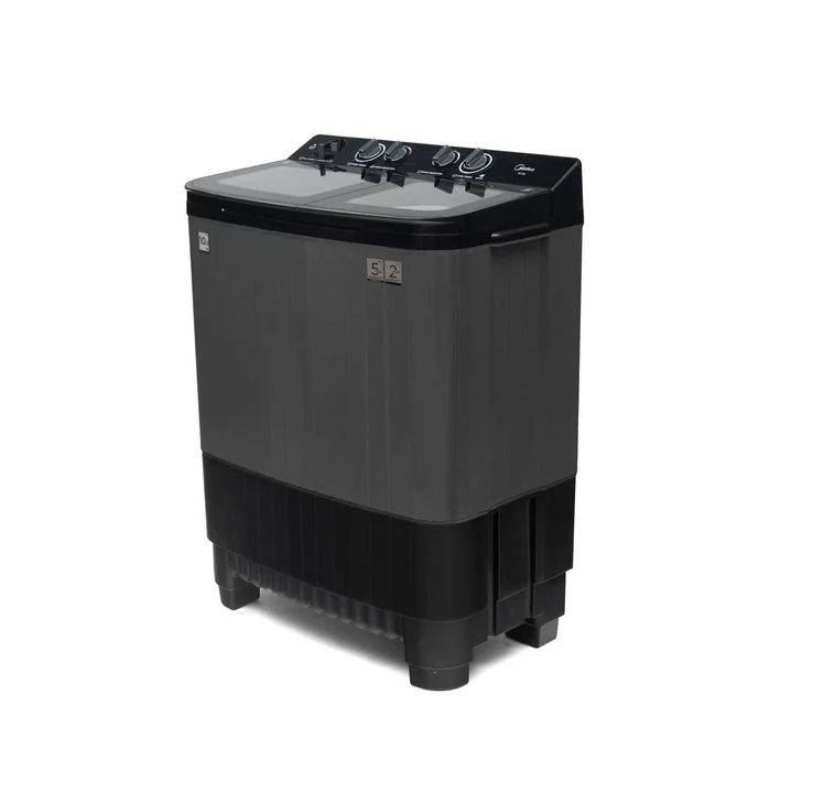 Midea Twin Tub 10 Kg  Semi Automatic Washing Machine  (MWMSA100GDX)