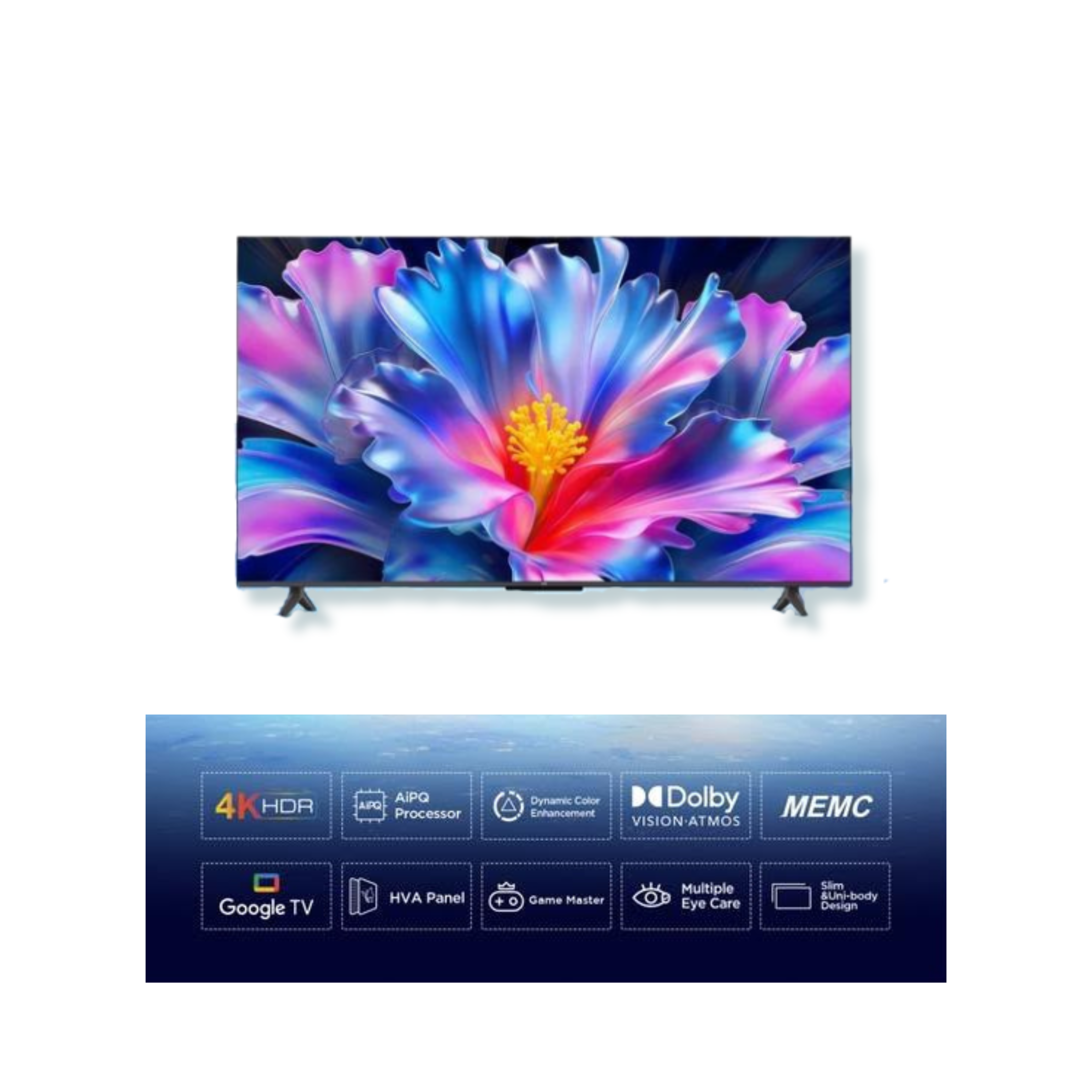 TCL 43P6L 109.22 cm (43 inch) Ultra HD Google TV