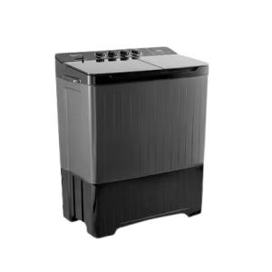 BPL Semi Automatic Top Loading Washing Machine | 8 kg | Grey &amp; Black | BWS-N80ETBKD