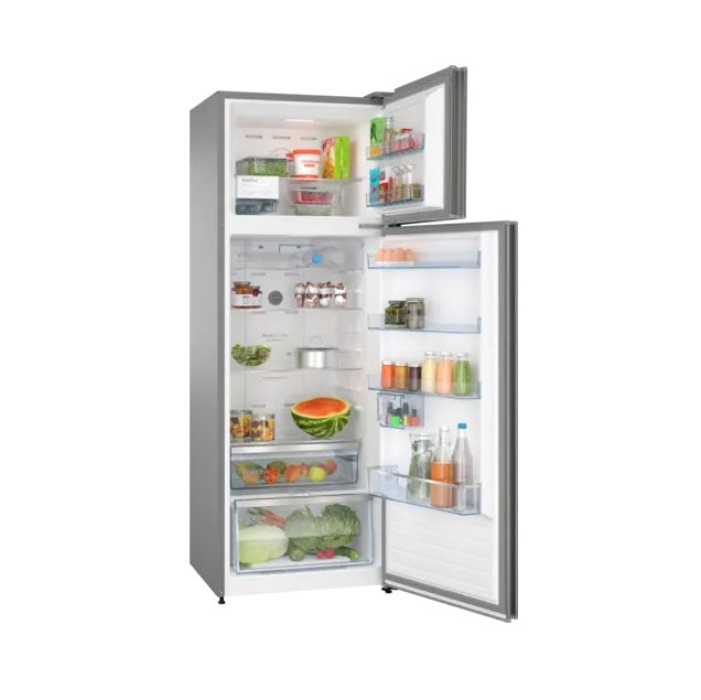 BOSCH 368 Litres 2 Star Frost Free Double Door Refrigerator(CTC39SO2NI, shiney silver)