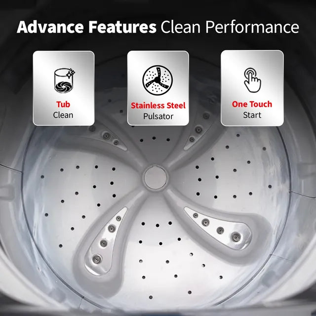 SHARP 10 kg 5 Star Fully Automatic Top Load Washing Machine (ES-T100N-BK) Midnight Black