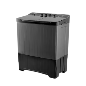 BPL Semi Automatic Top Loading Washing Machine | 8 kg | Grey &amp; Black | BWS-N80ETBKD
