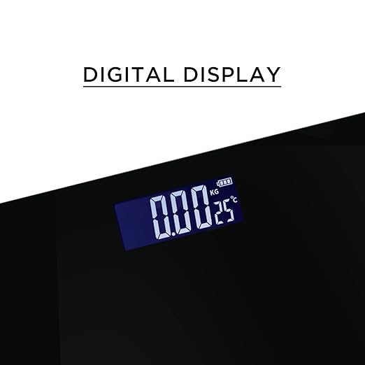 iBELL BS260M Personal Body Weight Weighing Scale, Bathroom Scale (180 kg)