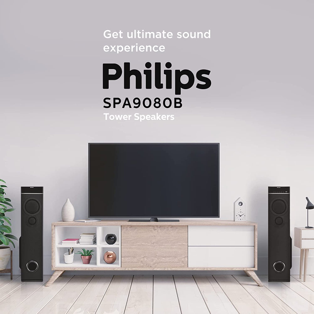 Philips SPA9080B/94 2.0 Tower Speaker