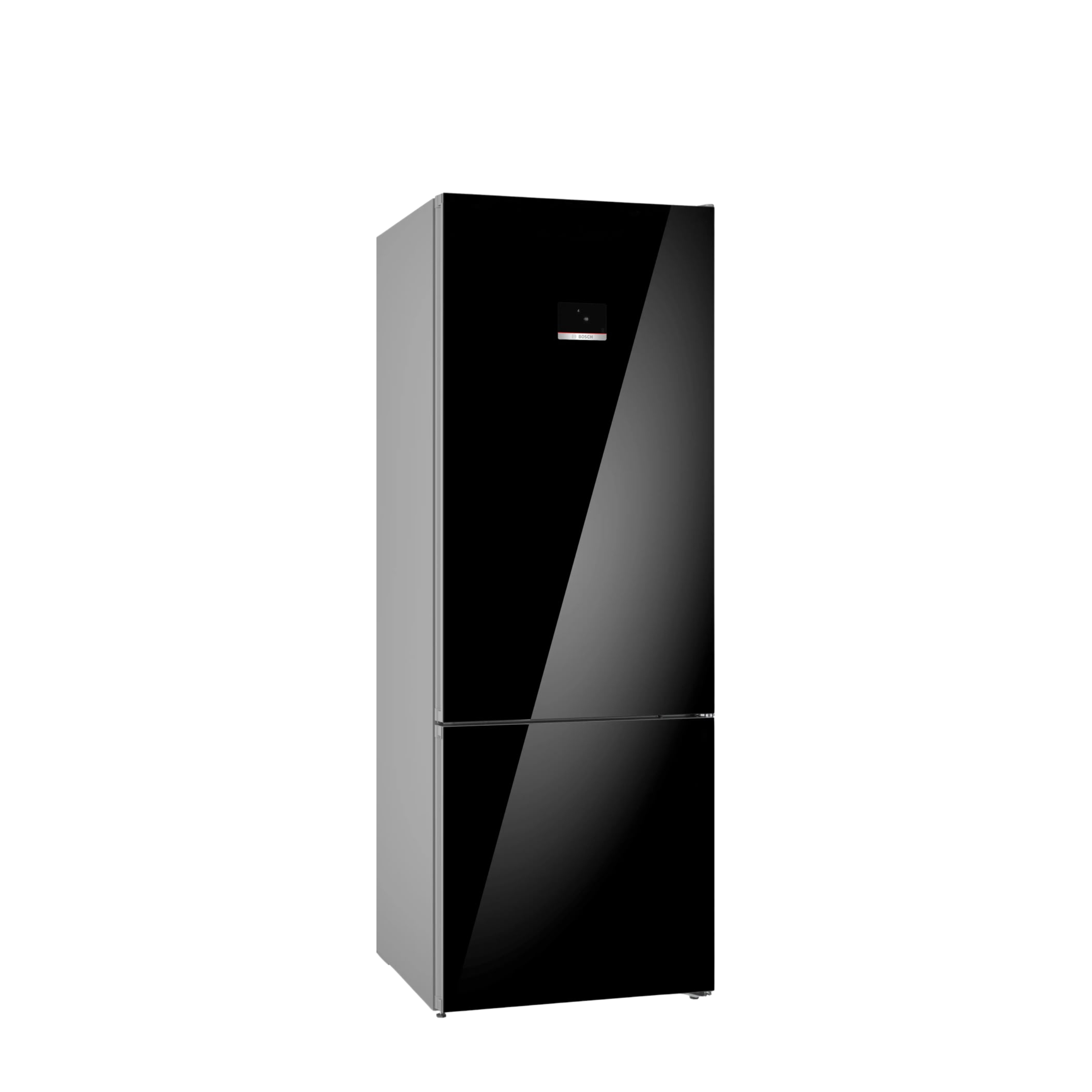 Bosch 508L 2 Star Inverter Frost Free Bottom Freezer Refrigerator (KGN56LB42I, Digital Display, Super Freeze, 80min Convert, Black Glass Door, VitaFresh, MultiAirflow, Home Connect)