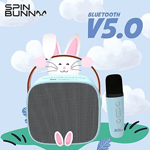JUST CORSECA Spin Bunny Karaoke Portable Speaker