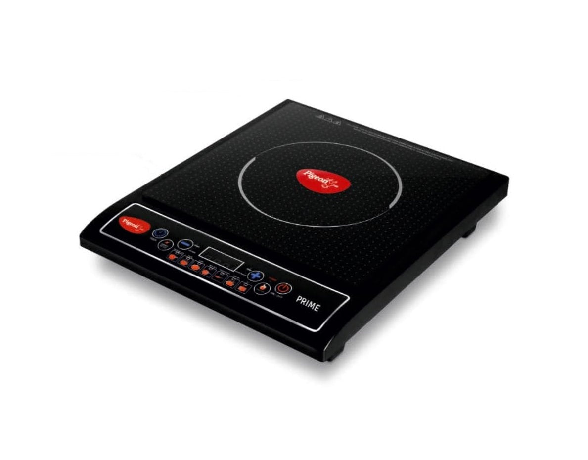 Pigeon Prime 15794 Induction Cooktop (Black, Push Button)