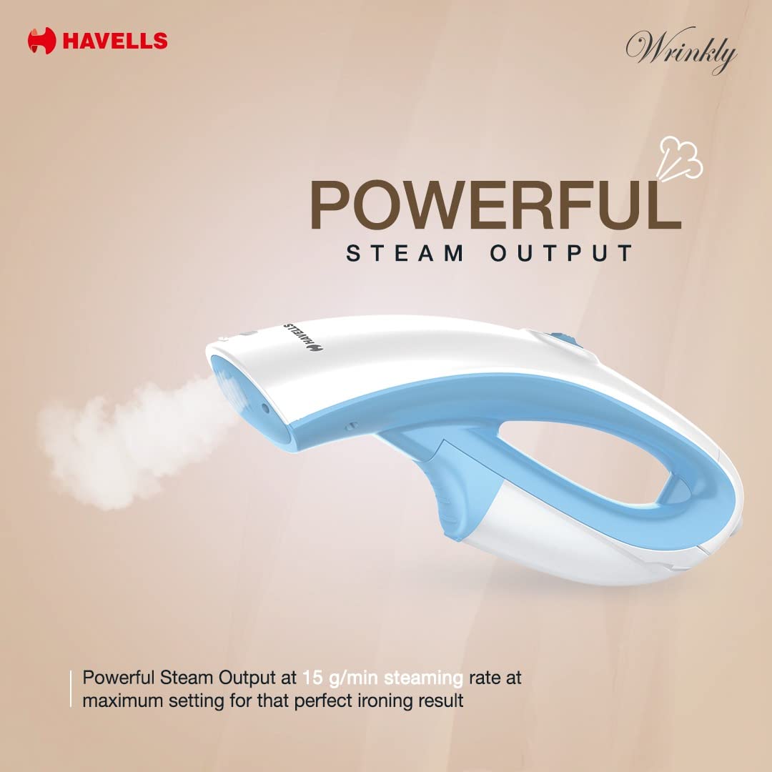 WRINKLY GARMENT STEAMER(BLUE AND WHITE)