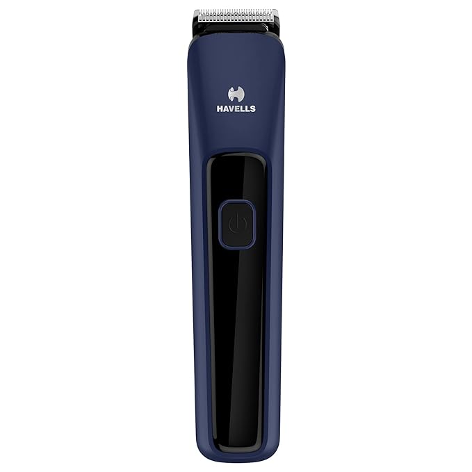 Havells Bt5112C Li-Ion Men Cord &amp; Cordless Beard Trimmer (Blue), Battery Powered