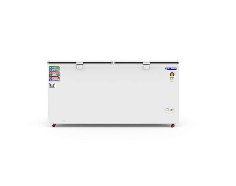 Blue Star CF5-575NEYW 5-Star Rated Double Door Deep Freezer (500 Liters, White)