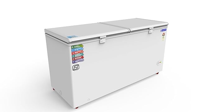 Blue Star CF5-575NEYW 5-Star Rated Double Door Deep Freezer (500 Liters, White)