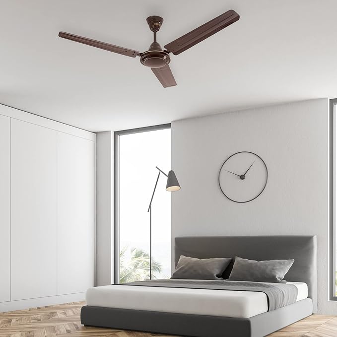 Usha Racer 1200MM Ultra High Speed 400RPM Ceiling Fan Brown W/O REG
