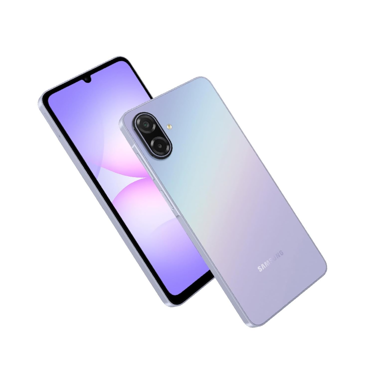 Samsung Galaxy A07 5G Smartphone (Light Violet, 4GB RAM, 128GB Storage)