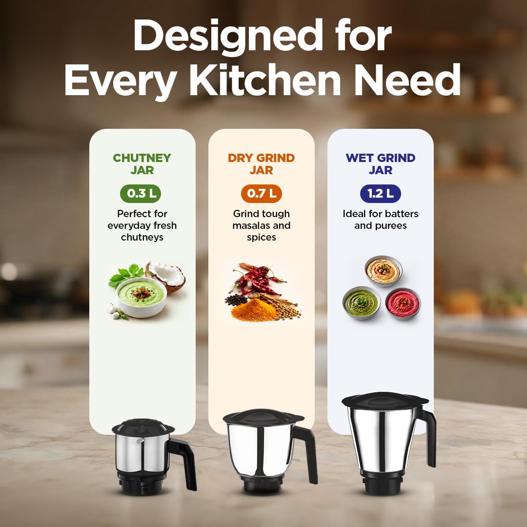 Preethi Prime 750 Watts Mixer Grinder